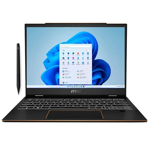 لپ تاپ 13.3 اینچی MSI مدل Summit E13 AI Evo A1MTG - Core Ultra 7، رم 32 گیگ، 1 ترابایت SSD، لمسی + قلم